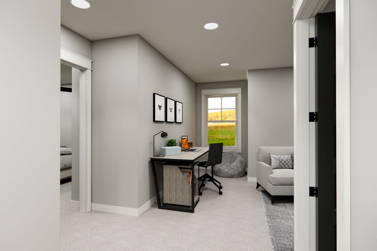 Plan 14877RK: 3-Bed Cottage House Plan with Future Space Above - 2230 Sq Ft - Image #37 - Cottage, Craftsman, Farmhouse