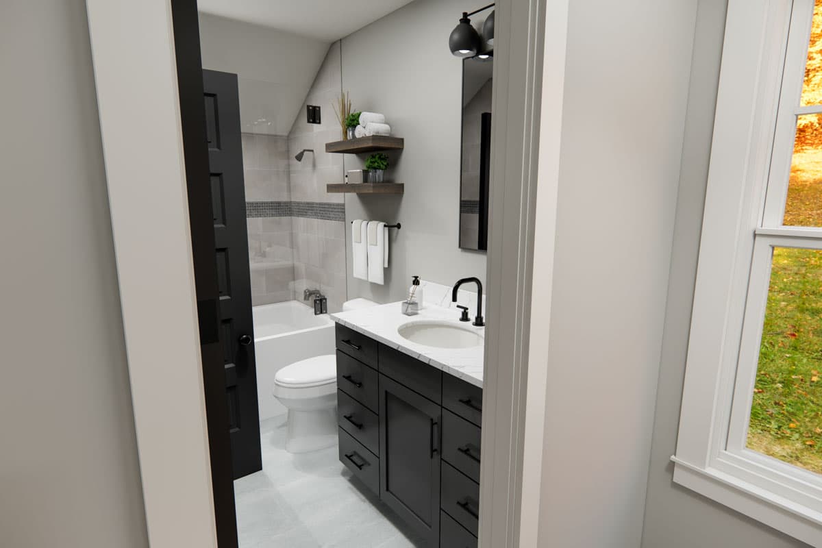 Plan 14877RK: 3-Bed Cottage House Plan with Future Space Above - 2230 Sq Ft - Image #48 - Cottage, Craftsman, Farmhouse