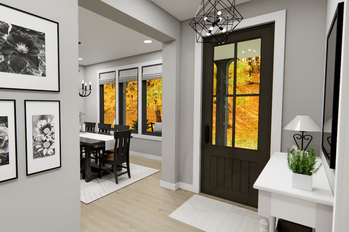 Plan 14881RK: 3-Bed Country Cottage House Plan with Bonus Room - 2385 Sq Ft - Image #8 - Cottage, Country