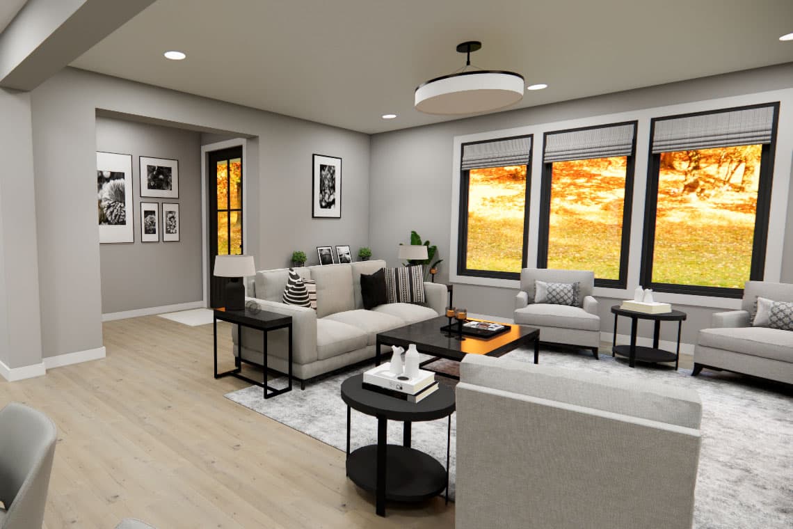 Plan 14881RK: 3-Bed Country Cottage House Plan with Bonus Room - 2385 Sq Ft - Image #18 - Cottage, Country