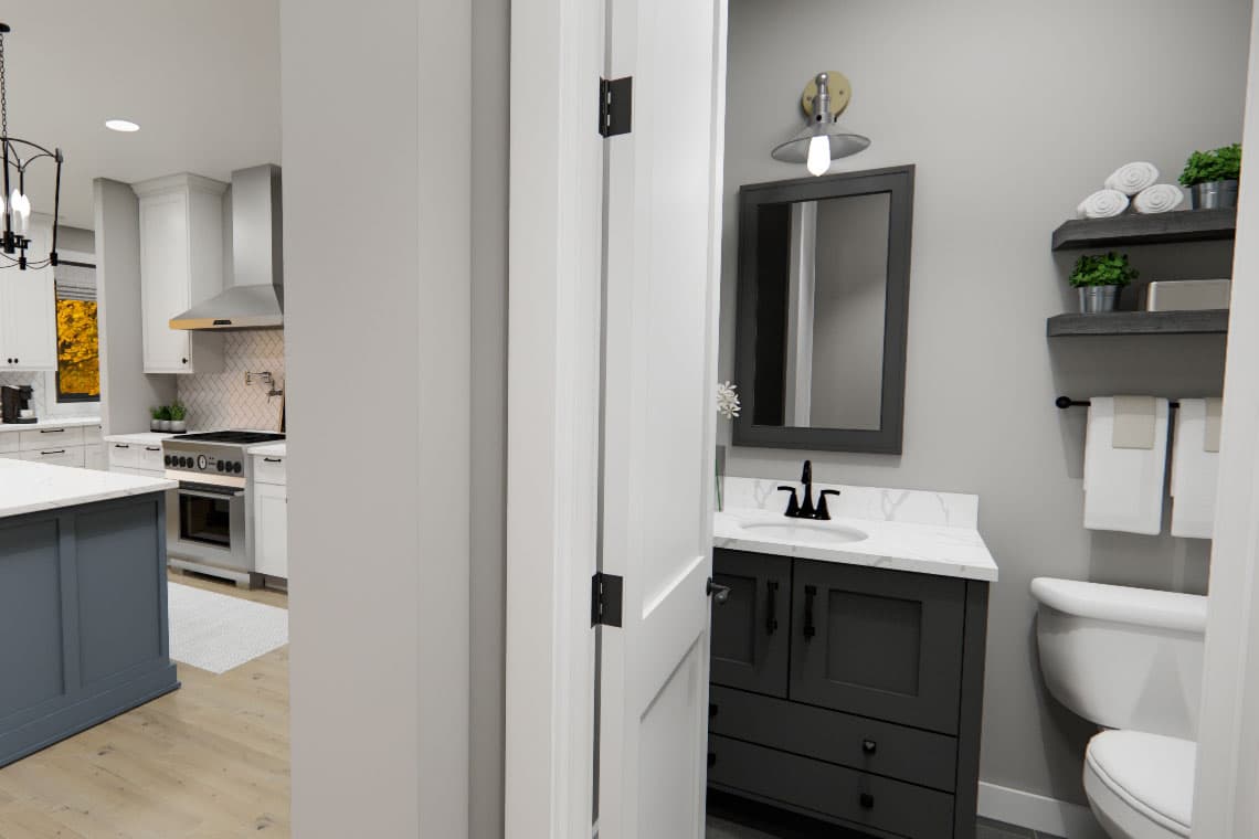 Plan 14881RK: 3-Bed Country Cottage House Plan with Bonus Room - 2385 Sq Ft - Image #20 - Cottage, Country