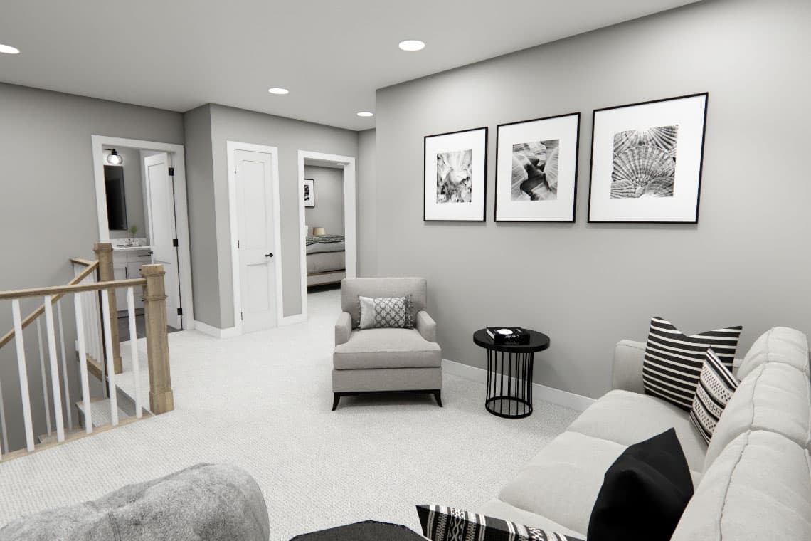 Plan 14881RK: 3-Bed Country Cottage House Plan with Bonus Room - 2385 Sq Ft - Image #27 - Cottage, Country