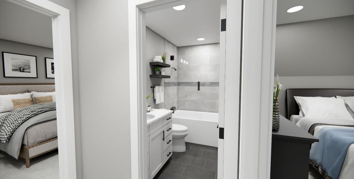 Plan 14881RK: 3-Bed Country Cottage House Plan with Bonus Room - 2385 Sq Ft - Image #29 - Cottage, Country