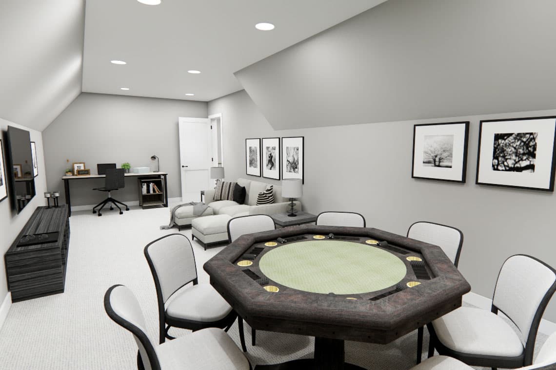 Plan 14881RK: 3-Bed Country Cottage House Plan with Bonus Room - 2385 Sq Ft - Image #32 - Cottage, Country