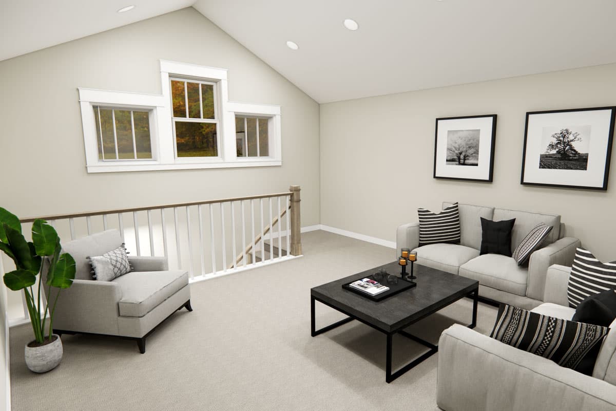 Plan 14883RK: 4-Bed Traditional House Plan with Loft - 1978 Sq Ft - Image #35 - Country, Traditional
