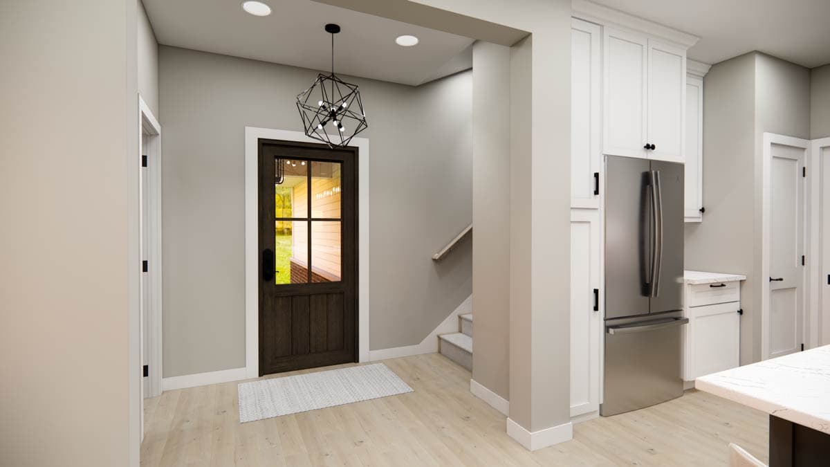 Plan 14885RK: 4-Bedroom Traditional Farmhouse Plan with Loft Above - 2060 Sq Ft - Image #6 - Farmhouse, Traditional