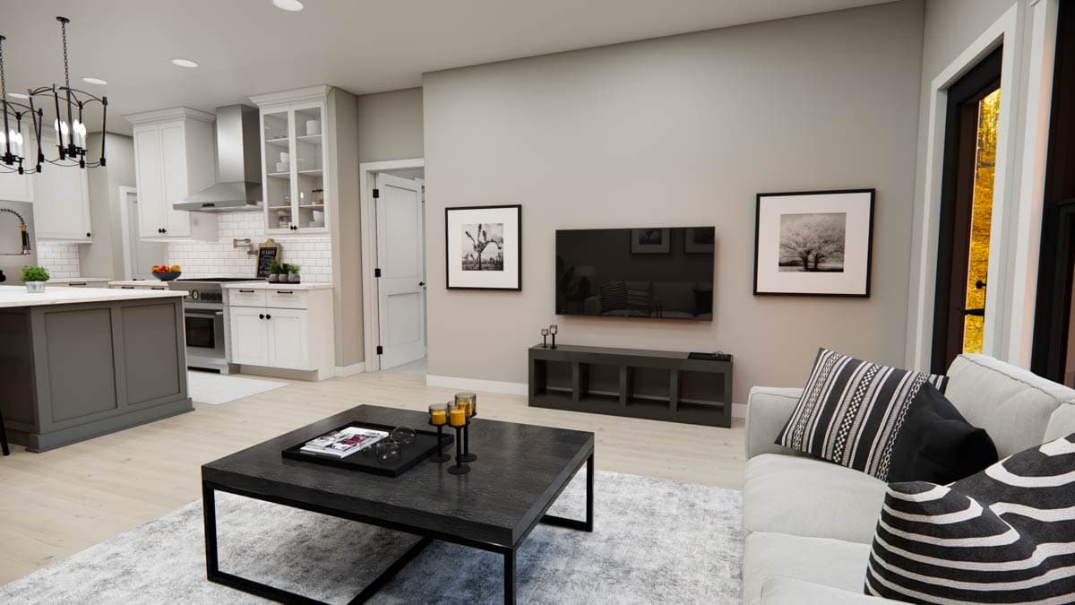 Plan 14885RK: 4-Bedroom Traditional Farmhouse Plan with Loft Above - 2060 Sq Ft - Image #13 - Farmhouse, Traditional