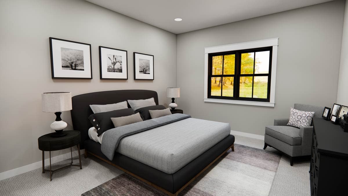 Plan 14885RK: 4-Bedroom Traditional Farmhouse Plan with Loft Above - 2060 Sq Ft - Image #16 - Farmhouse, Traditional