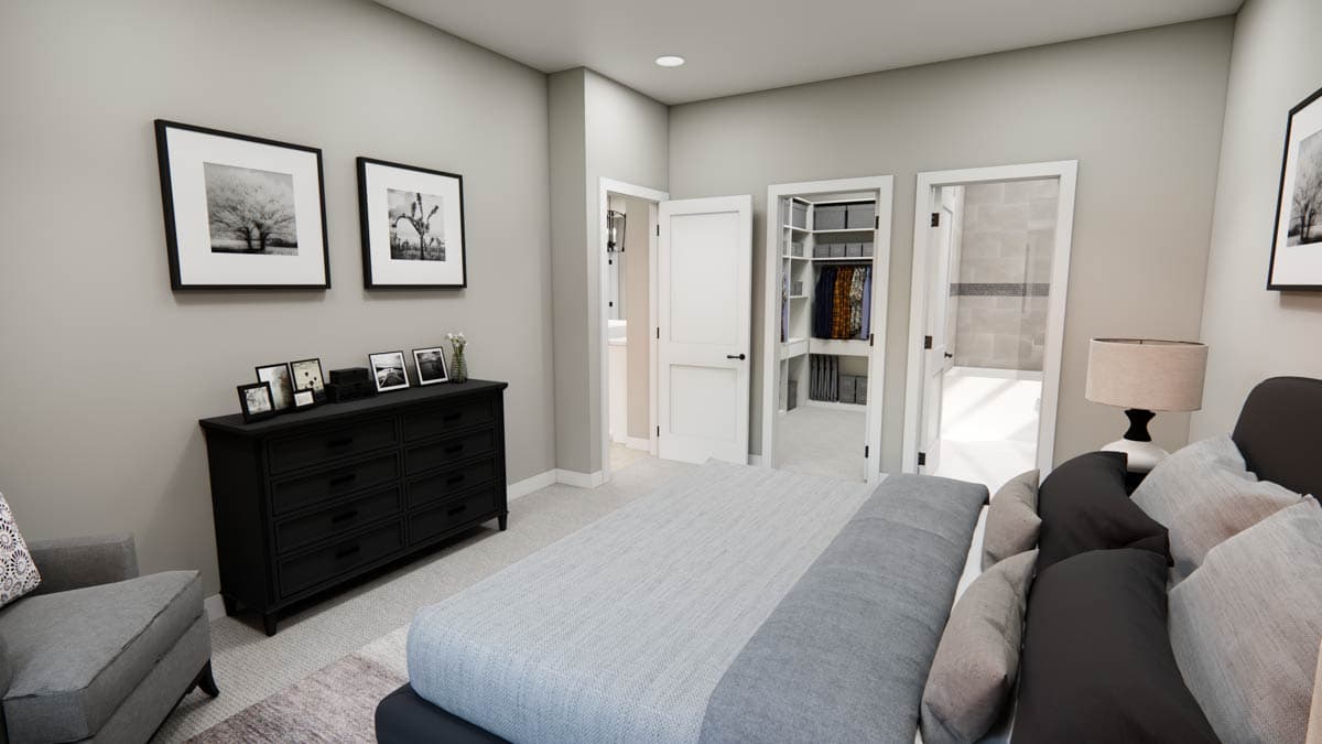 Plan 14885RK: 4-Bedroom Traditional Farmhouse Plan with Loft Above - 2060 Sq Ft - Image #17 - Farmhouse, Traditional