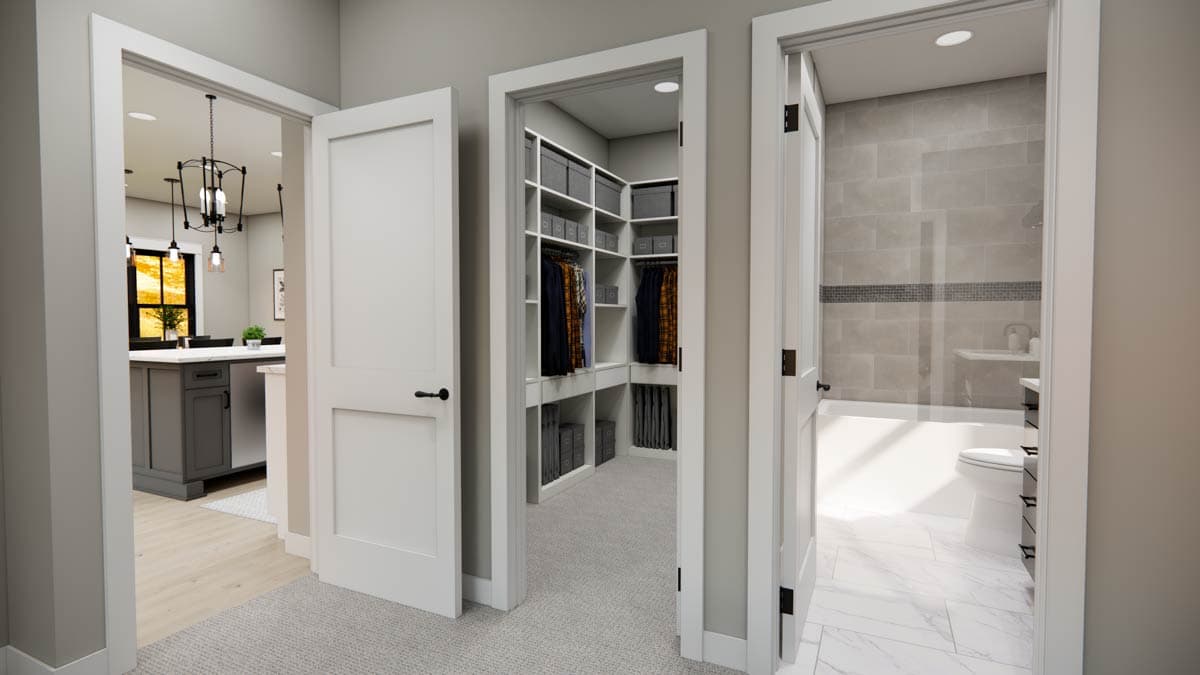 Plan 14885RK: 4-Bedroom Traditional Farmhouse Plan with Loft Above - 2060 Sq Ft - Image #18 - Farmhouse, Traditional