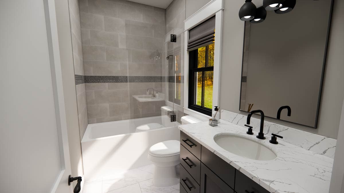 Plan 14885RK: 4-Bedroom Traditional Farmhouse Plan with Loft Above - 2060 Sq Ft - Image #19 - Farmhouse, Traditional