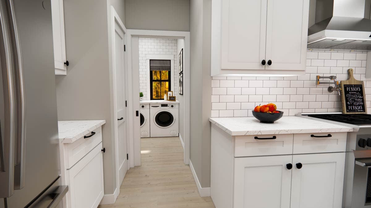 Plan 14885RK: 4-Bedroom Traditional Farmhouse Plan with Loft Above - 2060 Sq Ft - Image #20 - Farmhouse, Traditional