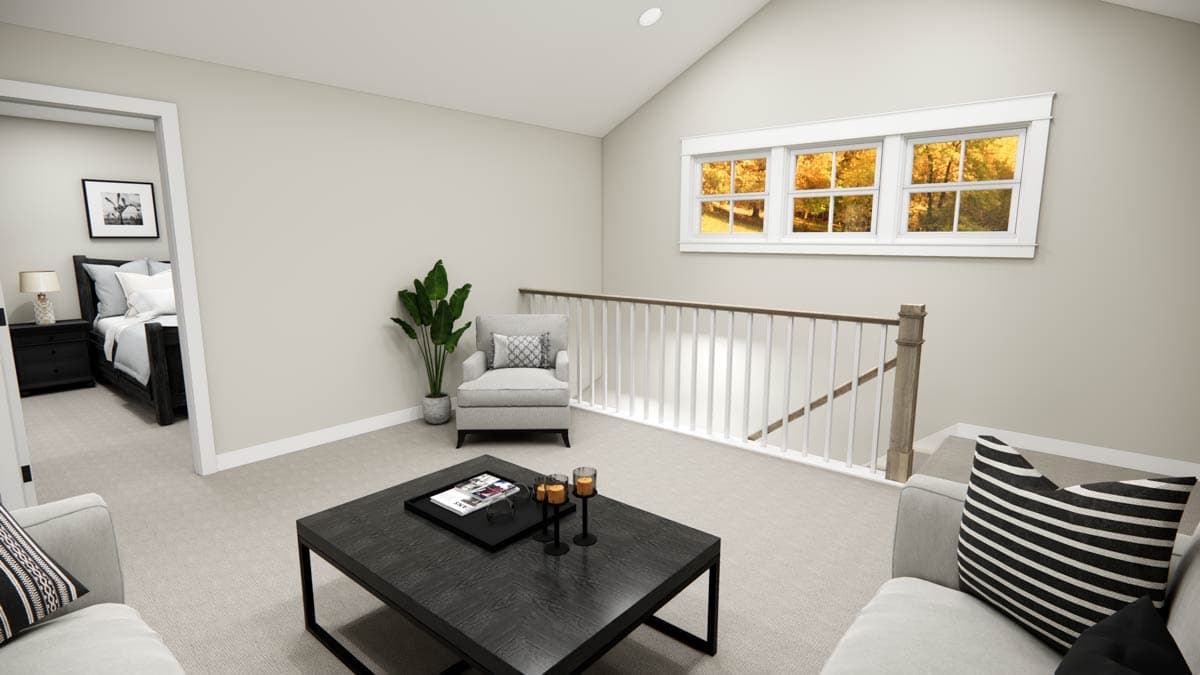 Plan 14885RK: 4-Bedroom Traditional Farmhouse Plan with Loft Above - 2060 Sq Ft - Image #24 - Farmhouse, Traditional