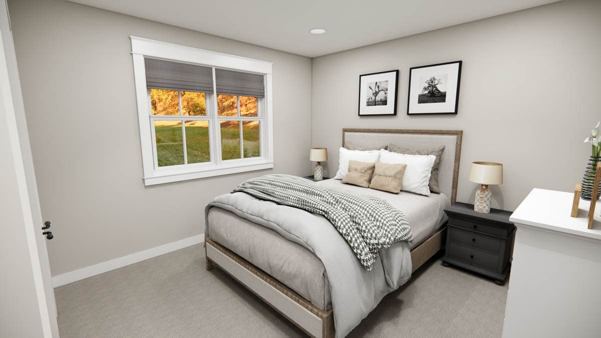 Plan 14885RK: 4-Bedroom Traditional Farmhouse Plan with Loft Above - 2060 Sq Ft - Image #29 - Farmhouse, Traditional