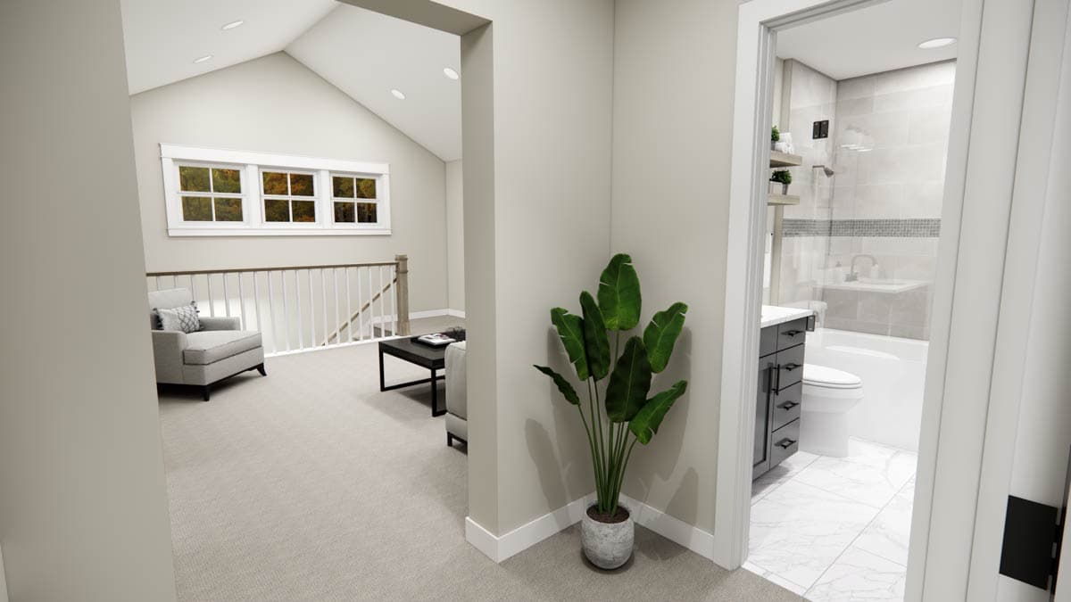 Plan 14885RK: 4-Bedroom Traditional Farmhouse Plan with Loft Above - 2060 Sq Ft - Image #31 - Farmhouse, Traditional