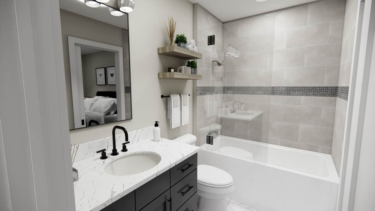 Plan 14885RK: 4-Bedroom Traditional Farmhouse Plan with Loft Above - 2060 Sq Ft - Image #35 - Farmhouse, Traditional