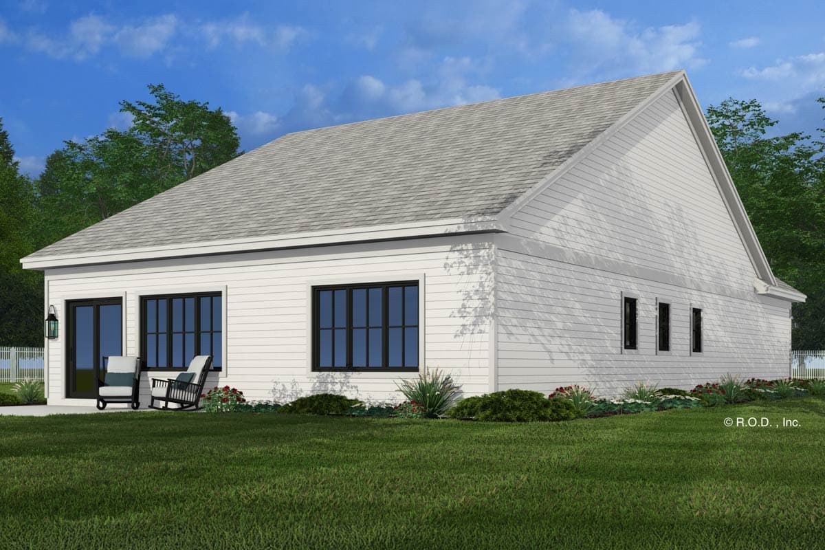 Plan 14888RK: One-Story Country Farmhouse Plan with Flex Room - 1688 Sq Ft - Image #6 - Country, Farmhouse, Modern Farmhouse, Ranch, Traditional