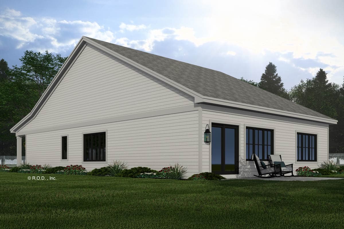 Plan 14888RK: One-Story Country Farmhouse Plan with Flex Room - 1688 Sq Ft - Image #8 - Country, Farmhouse, Modern Farmhouse, Ranch, Traditional