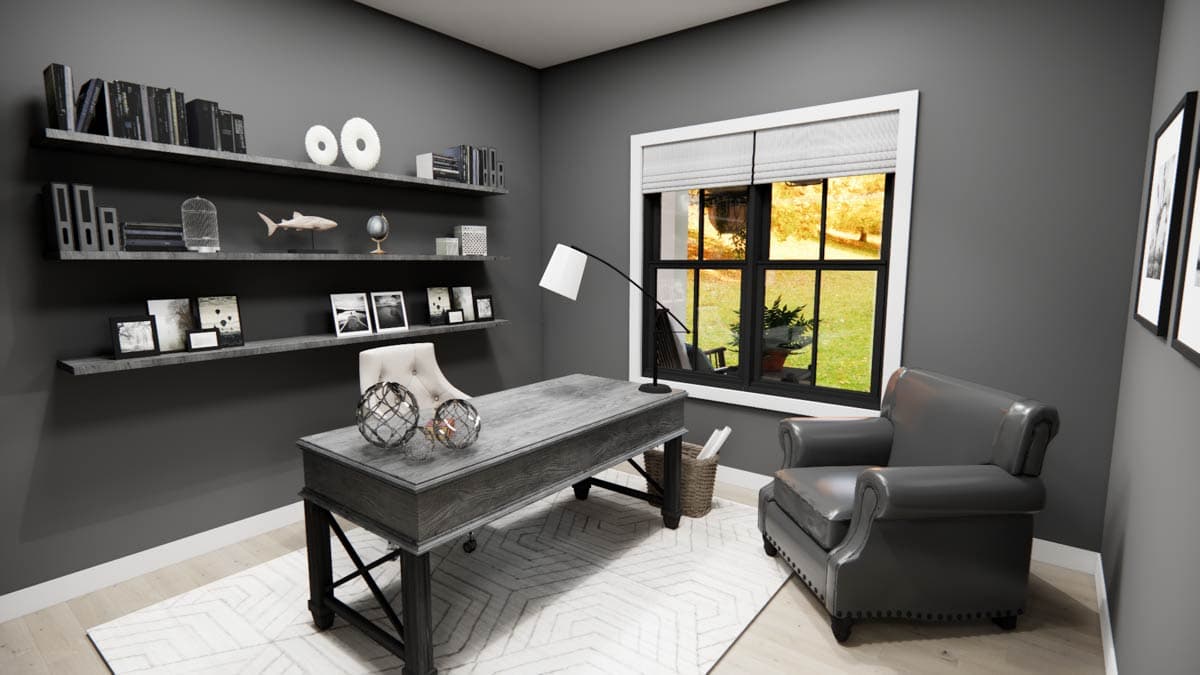 Plan 14888RK: One-Story Country Farmhouse Plan with Flex Room - 1688 Sq Ft - Image #10 - Country, Farmhouse, Modern Farmhouse, Ranch, Traditional