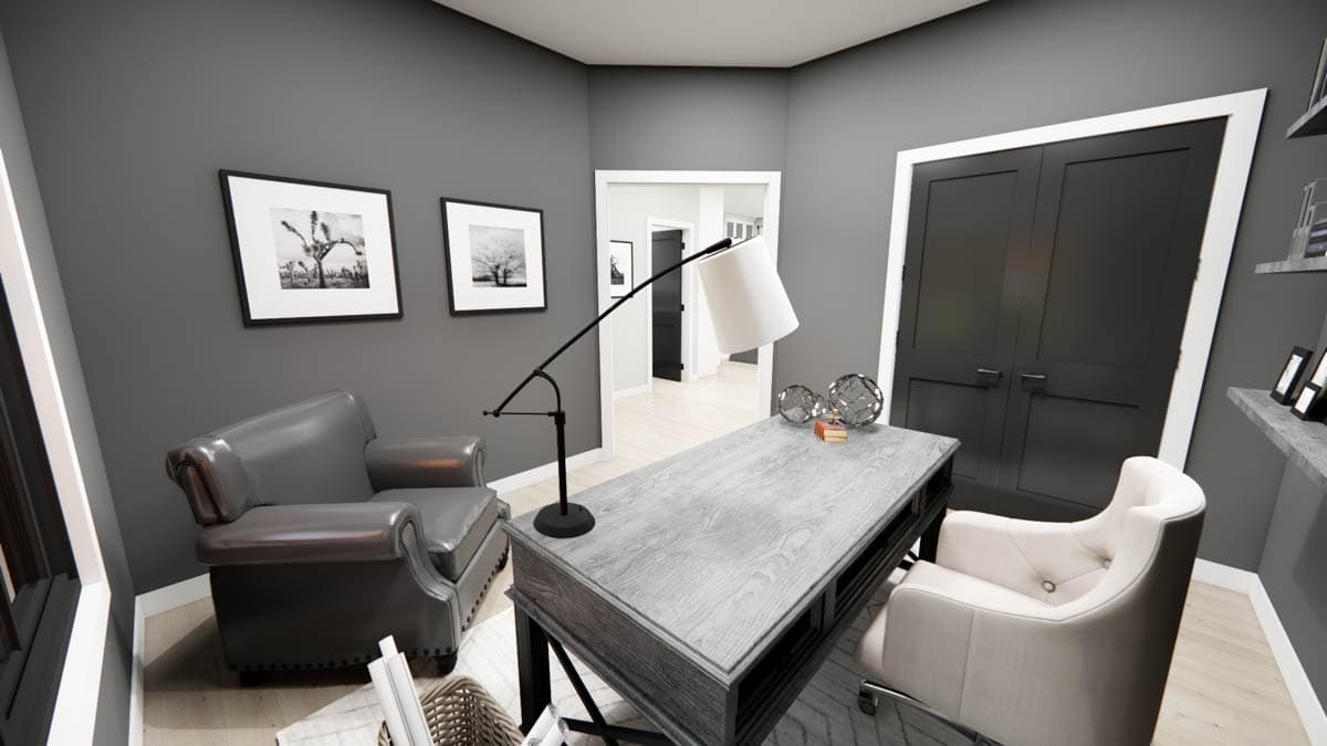 Plan 14888RK: One-Story Country Farmhouse Plan with Flex Room - 1688 Sq Ft - Image #11 - Country, Farmhouse, Modern Farmhouse, Ranch, Traditional