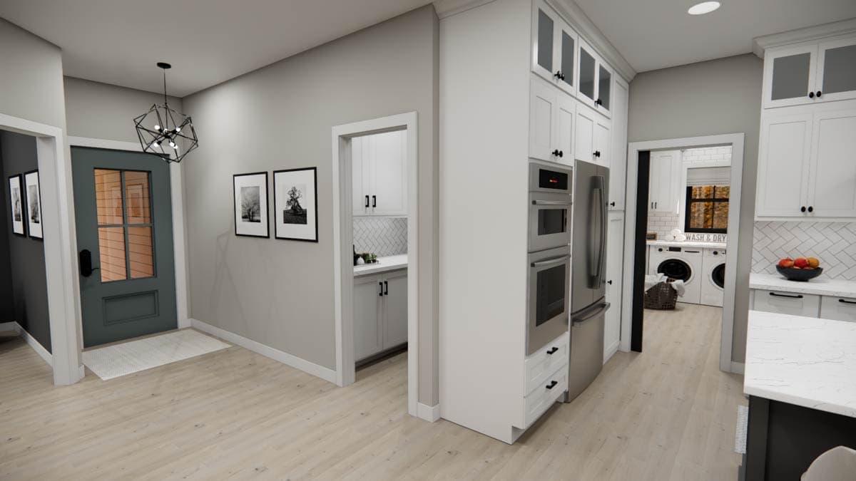 Plan 14888RK: One-Story Country Farmhouse Plan with Flex Room - 1688 Sq Ft - Image #13 - Country, Farmhouse, Modern Farmhouse, Ranch, Traditional