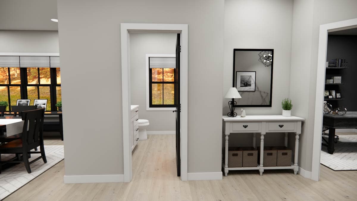 Plan 14888RK: One-Story Country Farmhouse Plan with Flex Room - 1688 Sq Ft - Image #14 - Country, Farmhouse, Modern Farmhouse, Ranch, Traditional