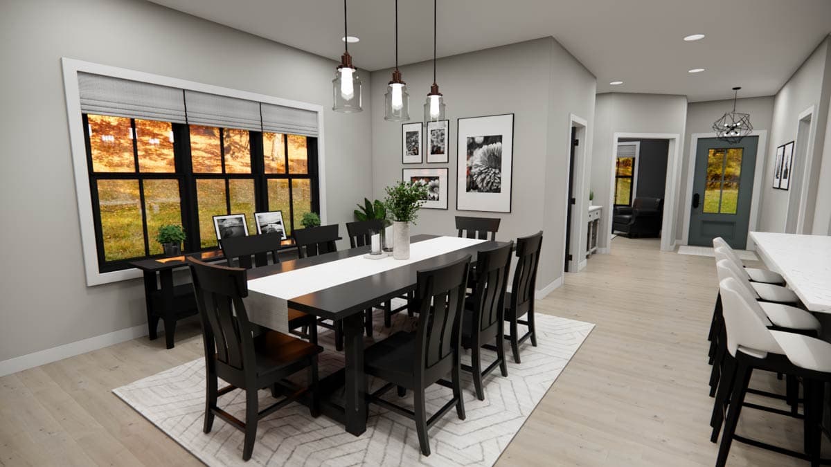 Plan 14888RK: One-Story Country Farmhouse Plan with Flex Room - 1688 Sq Ft - Image #18 - Country, Farmhouse, Modern Farmhouse, Ranch, Traditional