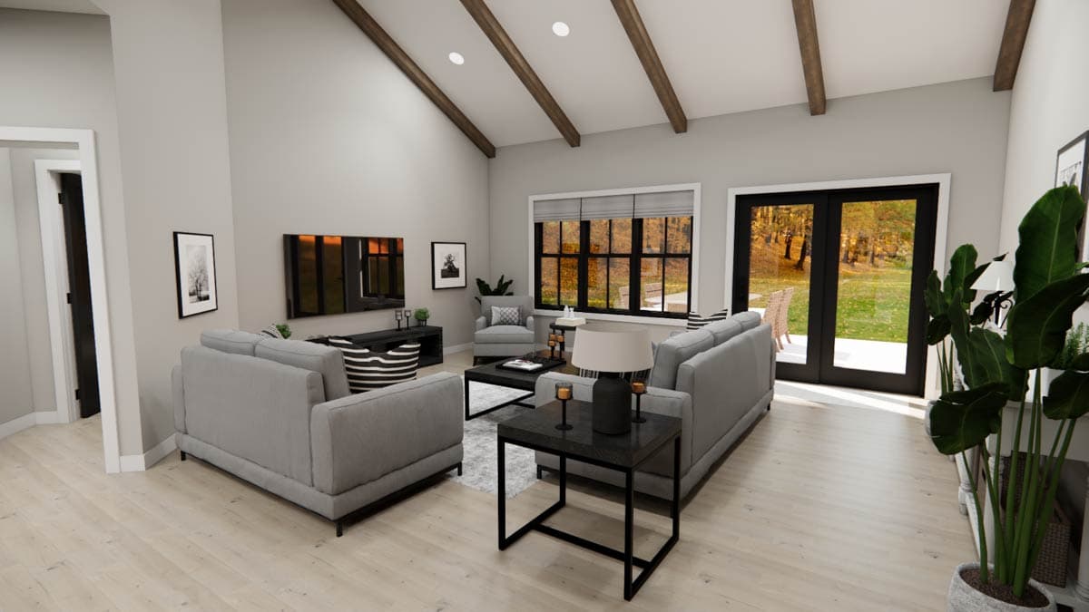 Plan 14888RK: One-Story Country Farmhouse Plan with Flex Room - 1688 Sq Ft - Image #19 - Country, Farmhouse, Modern Farmhouse, Ranch, Traditional