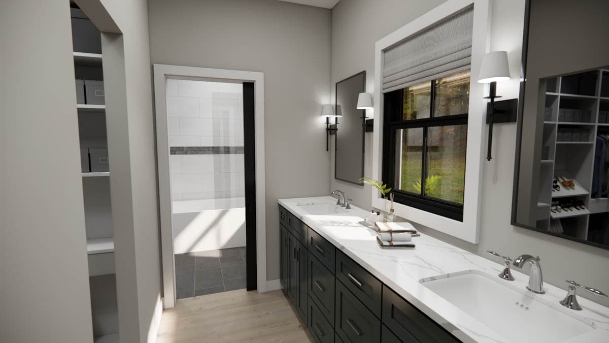 Plan 14888RK: One-Story Country Farmhouse Plan with Flex Room - 1688 Sq Ft - Image #25 - Country, Farmhouse, Modern Farmhouse, Ranch, Traditional