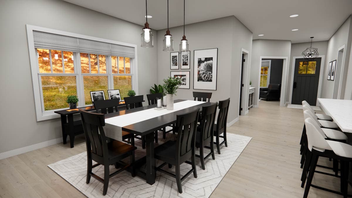 Plan 14889RK: 2-Bed Traditional House Plan with Vaulted Great Room - 1688 Sq Ft - Image #18 - Country, Craftsman, Ranch, Traditional