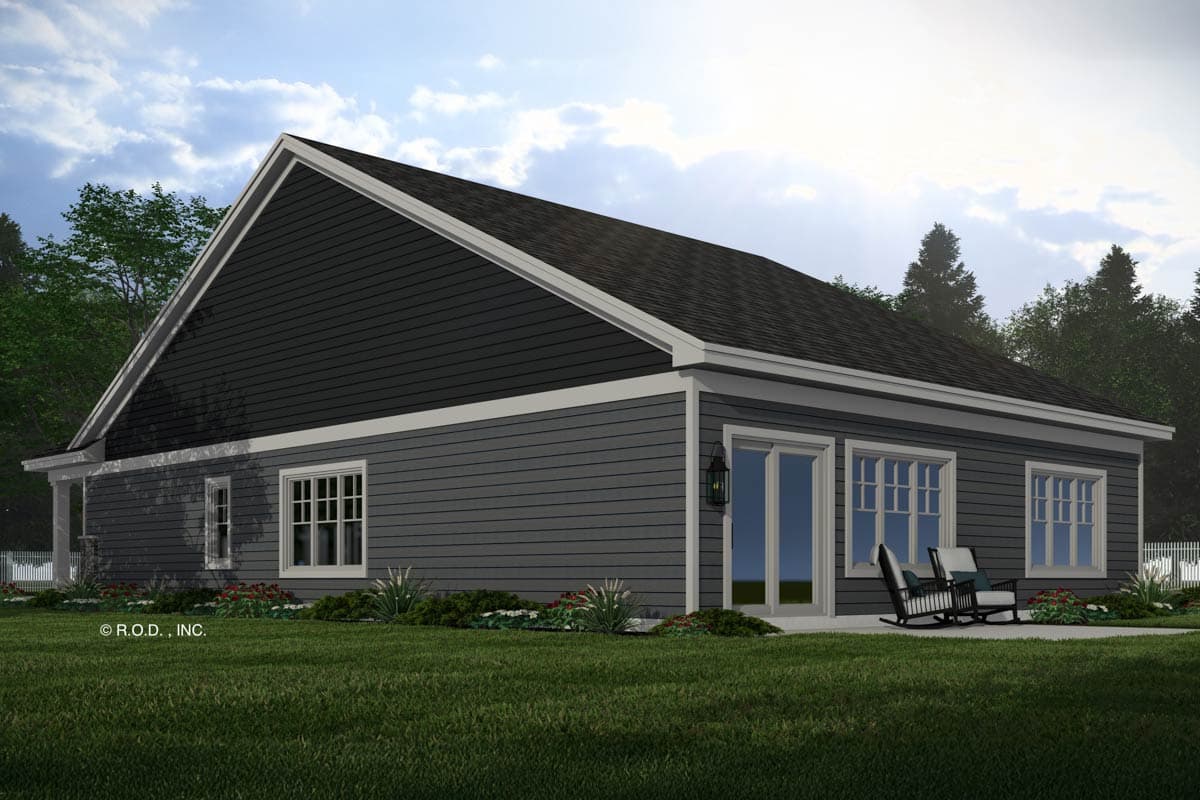 Plan 14890RK: 2-Bed Country Craftsman House Plan Under 1700 sq Ft - Image #6 - Country, Craftsman, New American, Ranch, Traditional