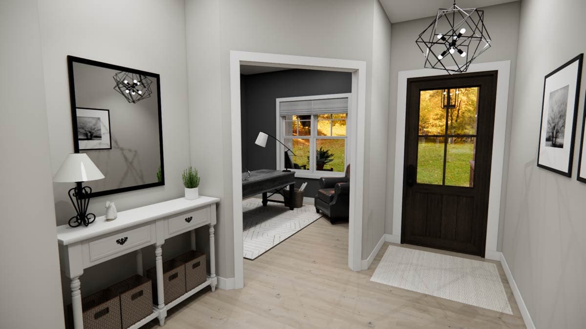 Plan 14890RK: 2-Bed Country Craftsman House Plan Under 1700 sq Ft - Image #9 - Country, Craftsman, New American, Ranch, Traditional