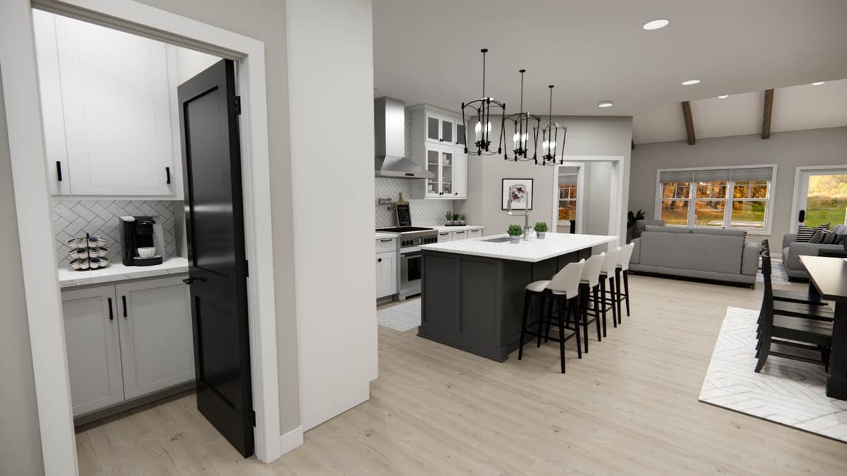 Plan 14890RK: 2-Bed Country Craftsman House Plan Under 1700 sq Ft - Image #12 - Country, Craftsman, New American, Ranch, Traditional