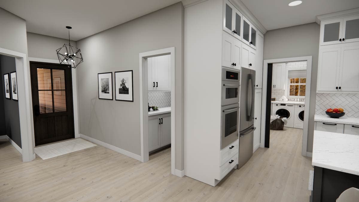 Plan 14890RK: 2-Bed Country Craftsman House Plan Under 1700 sq Ft - Image #13 - Country, Craftsman, New American, Ranch, Traditional