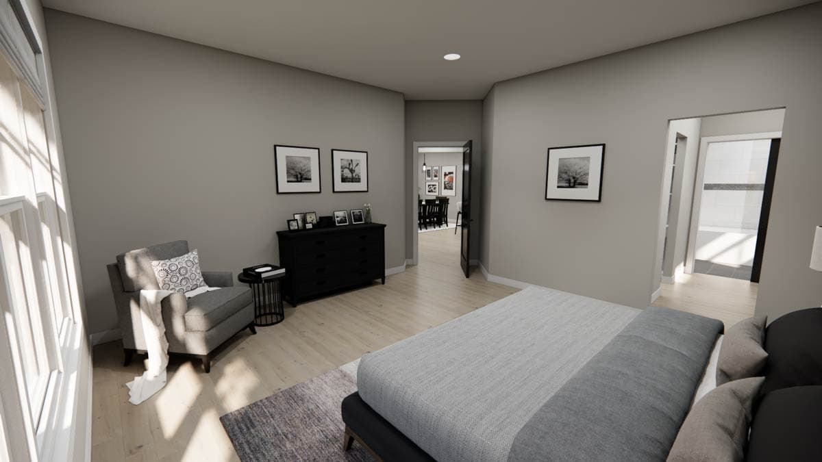 Plan 14890RK: 2-Bed Country Craftsman House Plan Under 1700 sq Ft - Image #24 - Country, Craftsman, New American, Ranch, Traditional