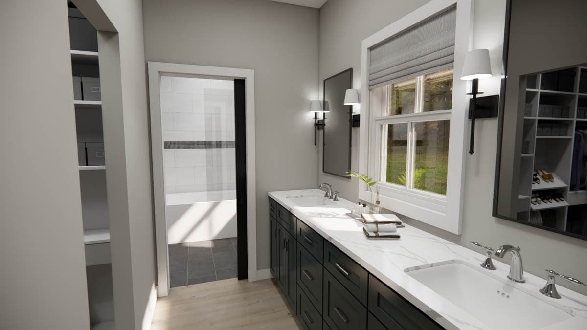 Plan 14890RK: 2-Bed Country Craftsman House Plan Under 1700 sq Ft - Image #25 - Country, Craftsman, New American, Ranch, Traditional