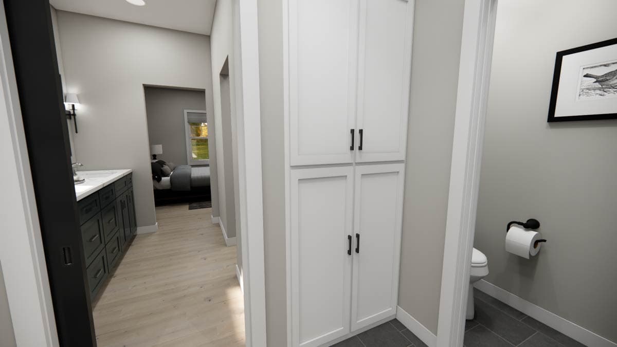 Plan 14890RK: 2-Bed Country Craftsman House Plan Under 1700 sq Ft - Image #29 - Country, Craftsman, New American, Ranch, Traditional