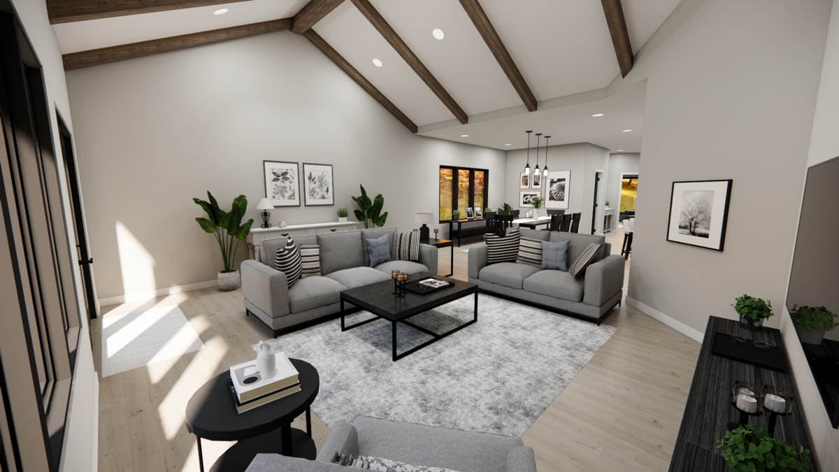 Plan 14891RK: Single-Story Modern House Plan with Main Floor Master -1688 Sq Ft - Image #21 - Contemporary, Mid Century Modern, Modern, Northwest, Vacation