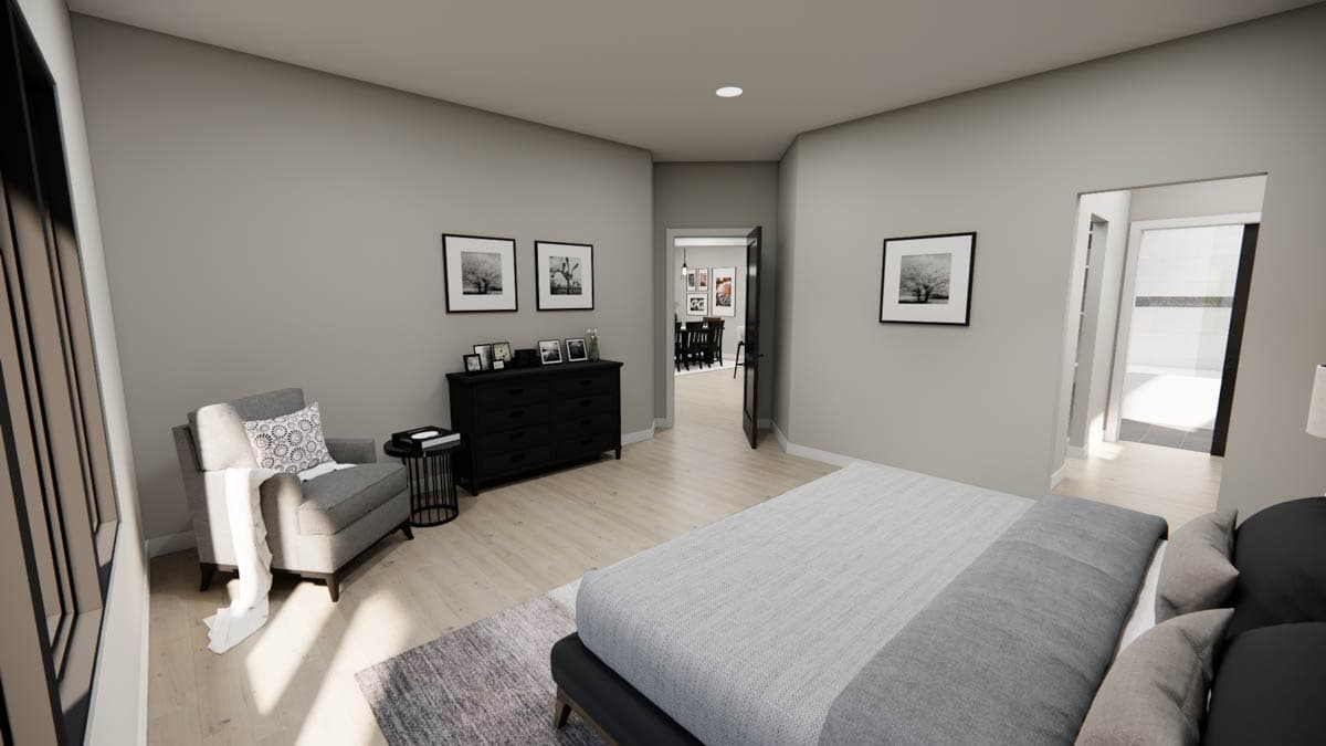 Plan 14891RK: Single-Story Modern House Plan with Main Floor Master -1688 Sq Ft - Image #24 - Contemporary, Mid Century Modern, Modern, Northwest, Vacation