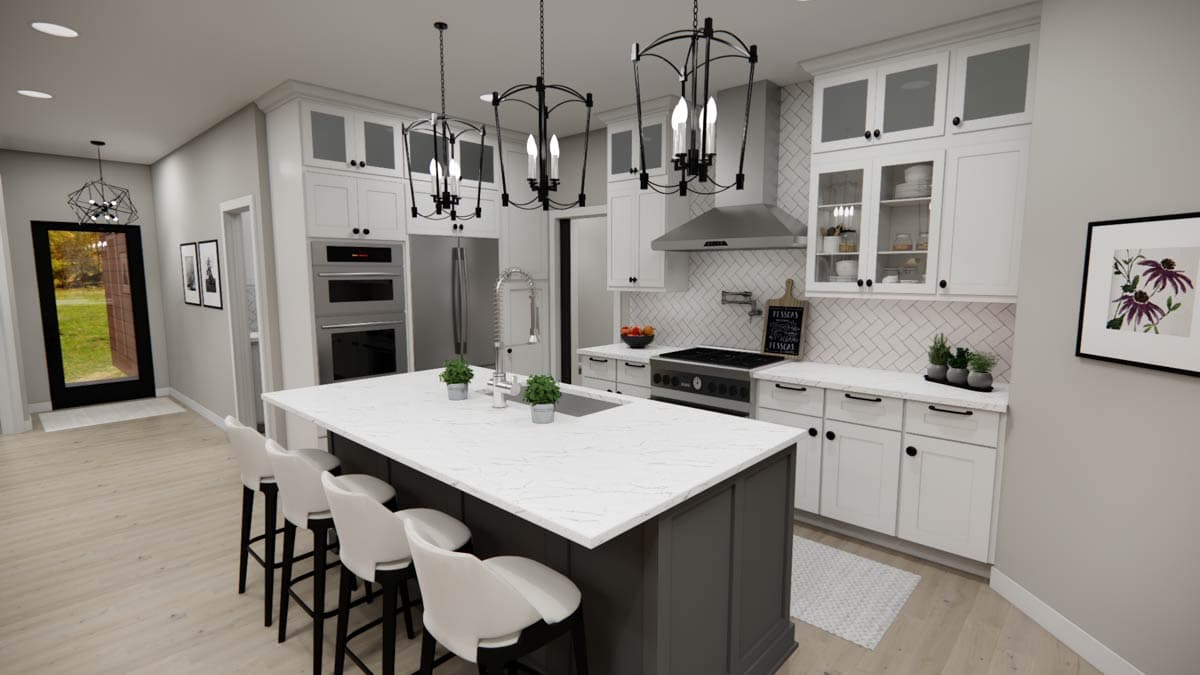 Plan 14891RK: Single-Story Modern House Plan with Main Floor Master -1688 Sq Ft - Image #30 - Contemporary, Mid Century Modern, Modern, Northwest, Vacation