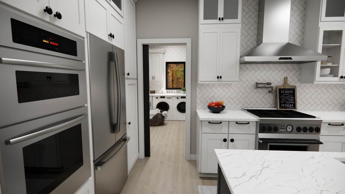 Plan 14891RK: Single-Story Modern House Plan with Main Floor Master -1688 Sq Ft - Image #31 - Contemporary, Mid Century Modern, Modern, Northwest, Vacation