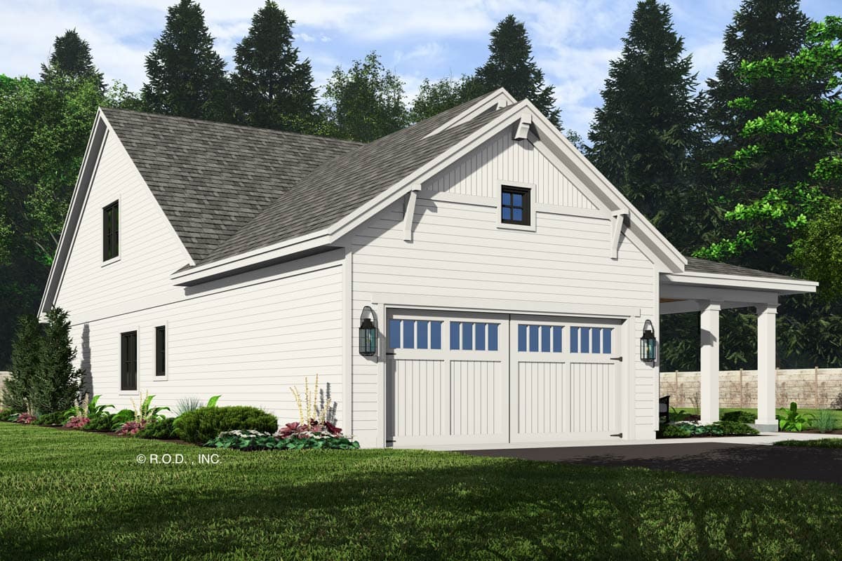 Plan 14892RK: 3-Bed Modern Farmhouse-Style Bungalow House Plan with Loft - 2280 Sq Ft - Image #7 - Bungalow, Country, Craftsman, Modern Farmhouse, New American, Traditional