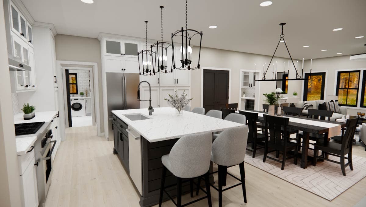 Plan 14892RK: 3-Bed Modern Farmhouse-Style Bungalow House Plan with Loft - 2280 Sq Ft - Image #16 - Bungalow, Country, Craftsman, Modern Farmhouse, New American, Traditional