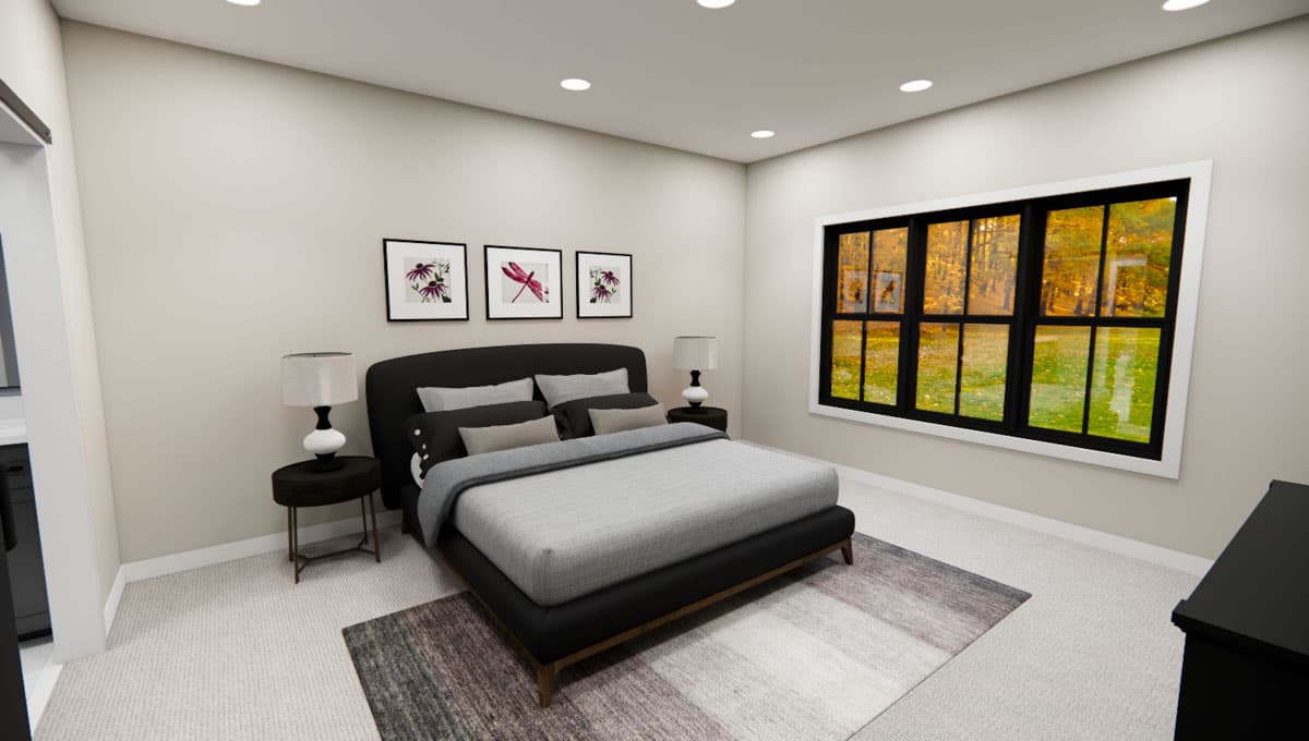 Plan 14893RK: 3-Bed Modern Farmhouse with Home Office - 2142 Sq Ft - Image #27 - Bungalow, Country, Craftsman, Modern Farmhouse, New American, Traditional