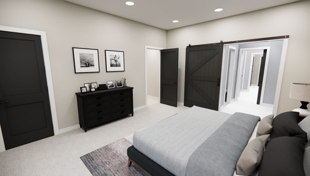 Plan 14893RK: 3-Bed Modern Farmhouse with Home Office - 2142 Sq Ft - Image #28 - Bungalow, Country, Craftsman, Modern Farmhouse, New American, Traditional