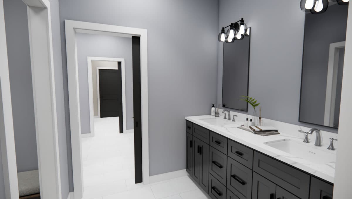 Plan 14893RK: 3-Bed Modern Farmhouse with Home Office - 2142 Sq Ft - Image #29 - Bungalow, Country, Craftsman, Modern Farmhouse, New American, Traditional