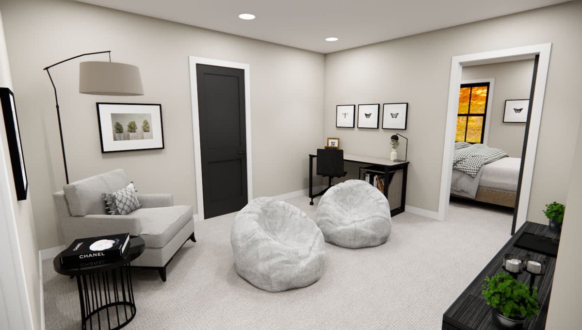 Plan 14893RK: 3-Bed Modern Farmhouse with Home Office - 2142 Sq Ft - Image #20 - Bungalow, Country, Craftsman, Modern Farmhouse, New American, Traditional