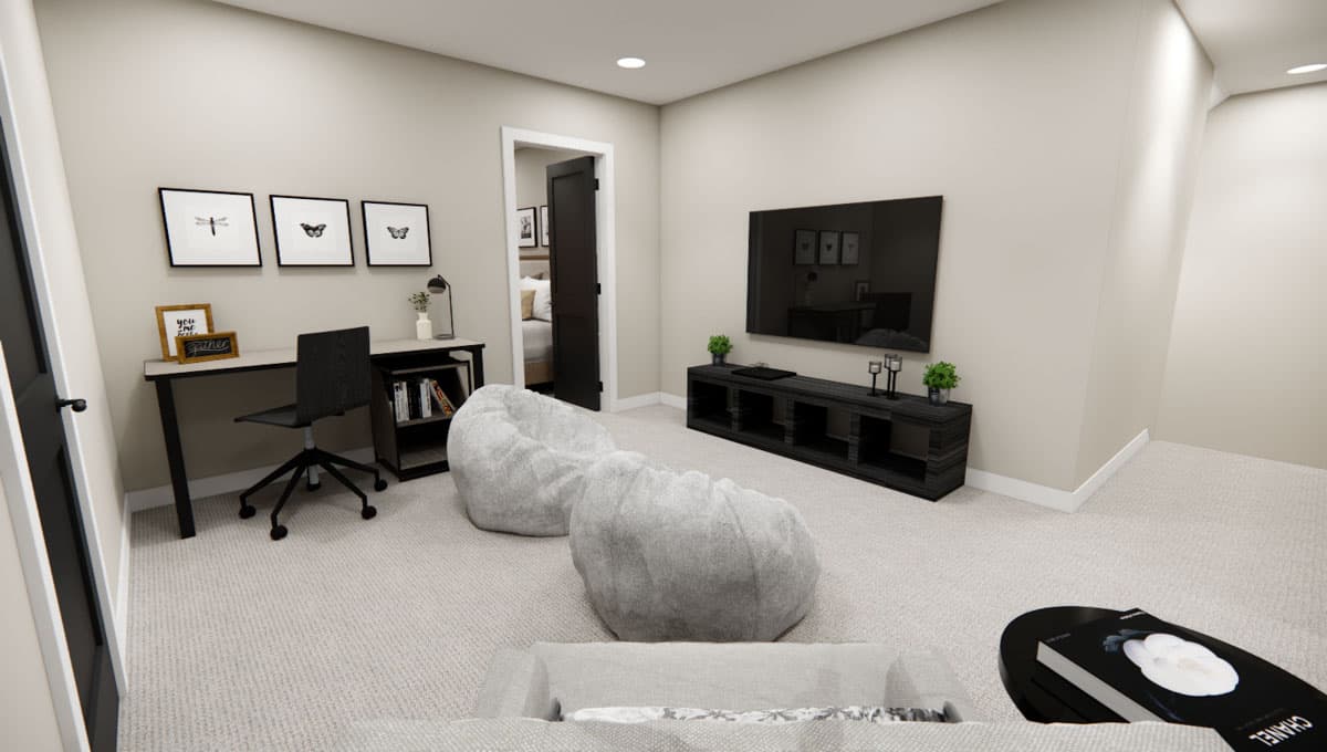 Plan 14893RK: 3-Bed Modern Farmhouse with Home Office - 2142 Sq Ft - Image #21 - Bungalow, Country, Craftsman, Modern Farmhouse, New American, Traditional