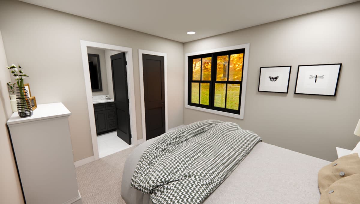 Plan 14893RK: 3-Bed Modern Farmhouse with Home Office - 2142 Sq Ft - Image #22 - Bungalow, Country, Craftsman, Modern Farmhouse, New American, Traditional