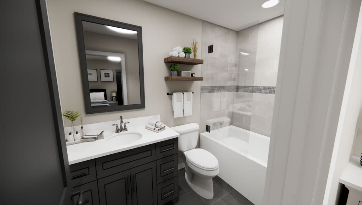 Plan 14893RK: 3-Bed Modern Farmhouse with Home Office - 2142 Sq Ft - Image #26 - Bungalow, Country, Craftsman, Modern Farmhouse, New American, Traditional